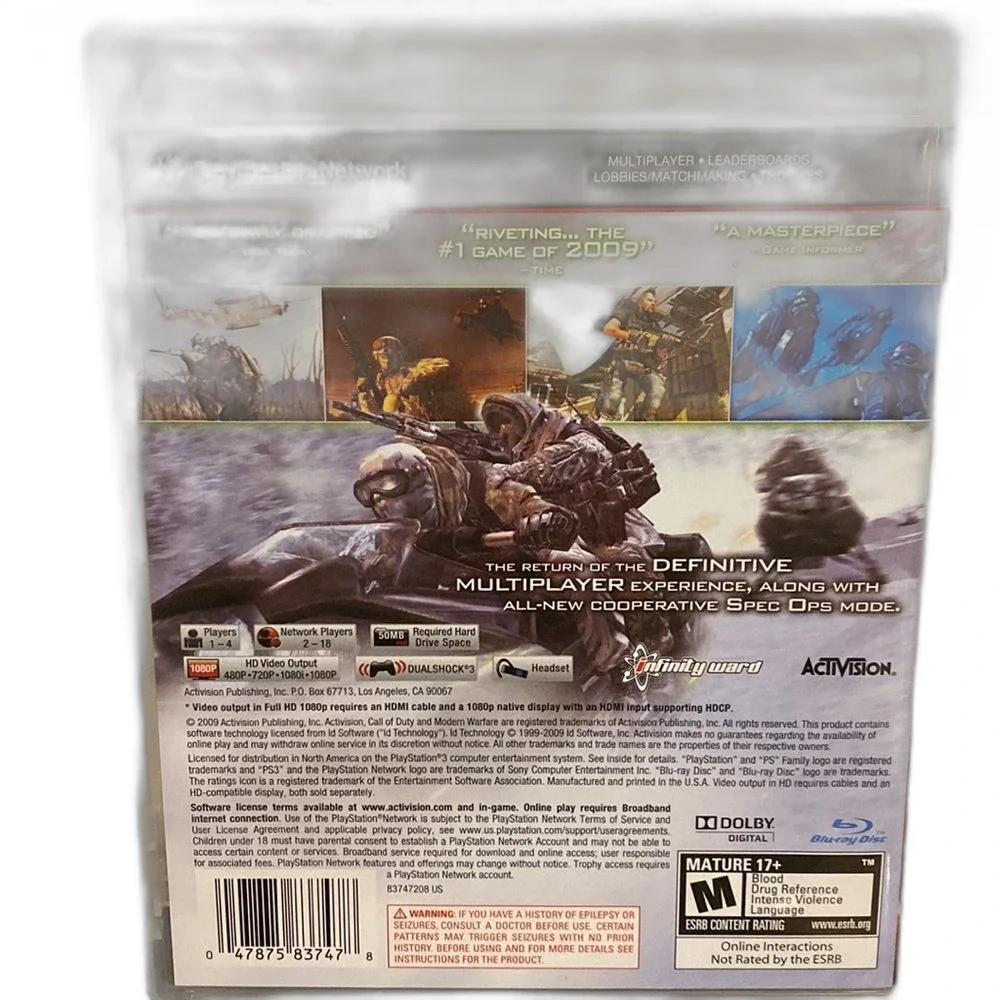 PS3 Call of Duty Modern Warfare 2